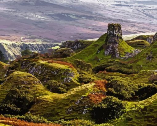 Fairy Glen Skye Diamond Painting