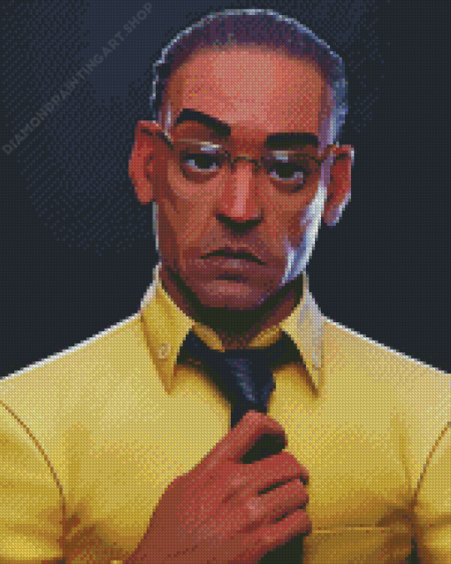 Gus Fring Caricature Diamond Painting