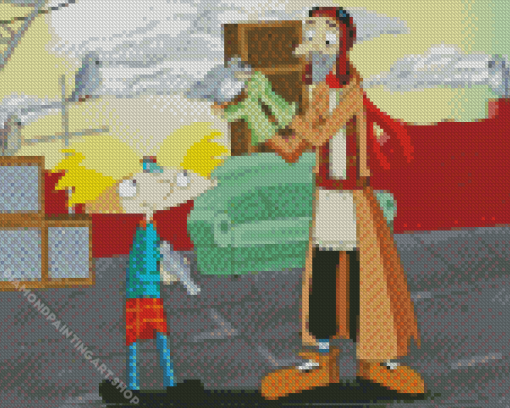 Hey Arnold Diamond Painting