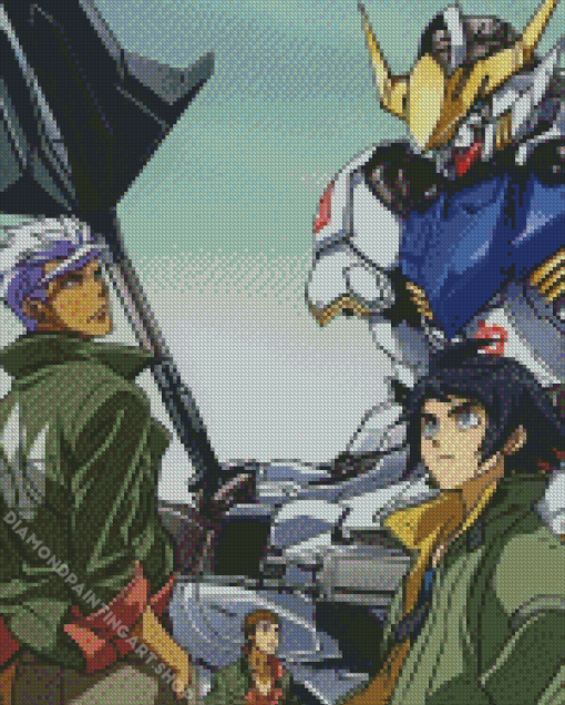 Iron Blooded Orphans Diamond Painting