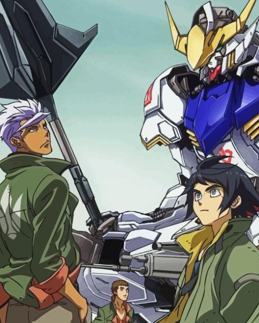 Iron Blooded Orphans Diamond Painting