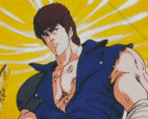 Kenshiro First of The North Star Diamond Painting