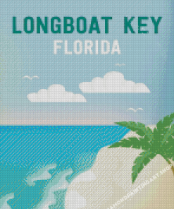 Longboat Key Poster Diamond Painting