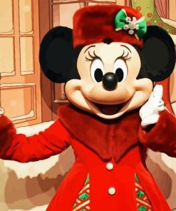 Minnie Mouse Christmas Diamond Painting