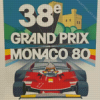 Monaco Grand Prix Poster Diamond Painting