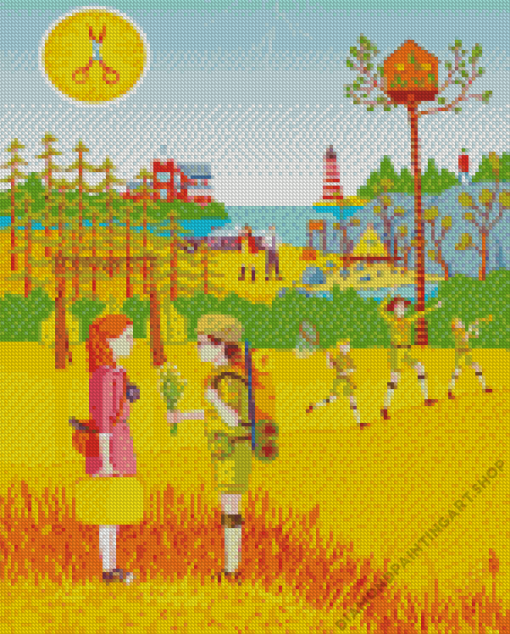 Moonrise Kingdom Diamond Painting