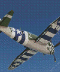 P47 Thunderbolt Diamond Painting