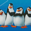 Penguins of Madagascar Diamond Painting