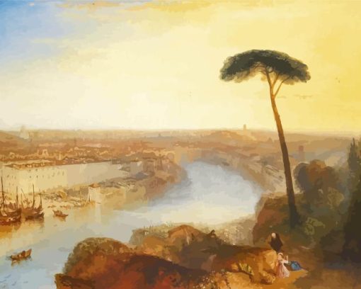 Rome From Mount Aventine Diamond Painting