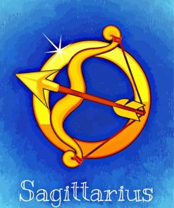 Sagittarius Sign Diamond Painting