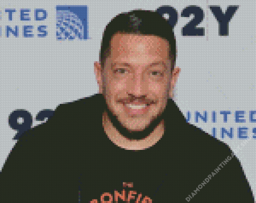 Sal Vulcano Comedian Diamond Painting