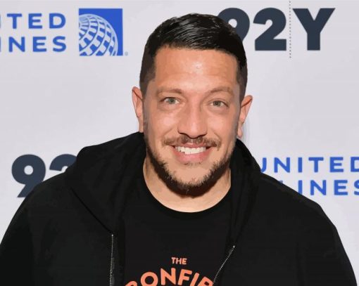 Sal Vulcano Comedian Diamond Painting