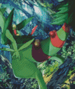 Sceptile Diamond Painting