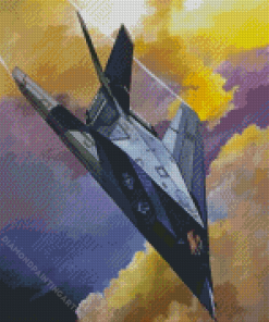 Stealth Bomber Diamond Painting