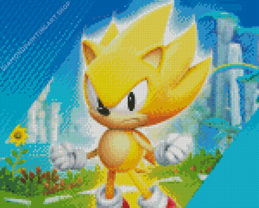 Super Sonic Diamond Painting