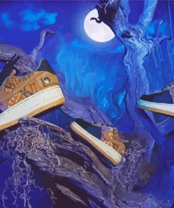 The Nike Air Force Diamond Painting