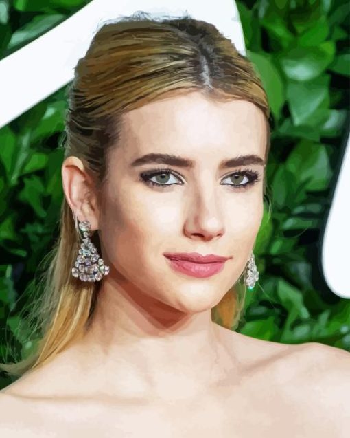 The Gorgeous Emma Roberts Diamond Painting