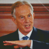 Tony Blair Diamond Painting