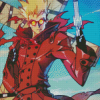 Vash The Stampede Anime Diamond Painting