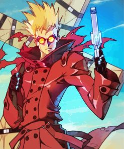 Vash The Stampede Anime Diamond Painting