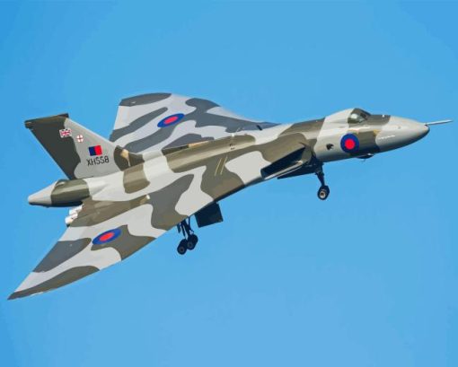 Vulcan Plane Diamond Painting