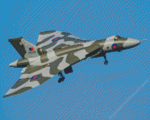 Vulcan Plane Diamond Painting