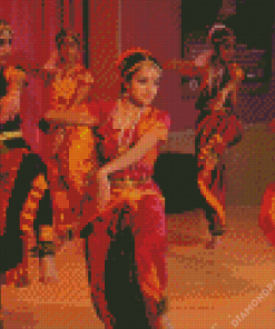 Indian Children Dancing Diamond Painting