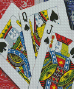 King and Queen of Hearts and Jacks Diamond Painting