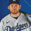 Max Muncy American Baseballer Diamond Painting