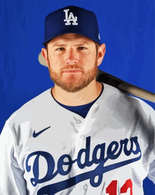 Max Muncy American Baseballer Diamond Painting