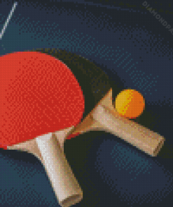 Ping Pong Tennis Diamond Painting
