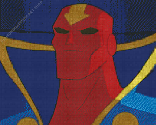 Red Tornado Diamond Painting