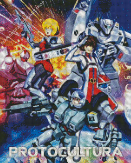 Robotech Diamond Painting