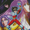 Saint Seiya Anime Diamond Painting