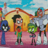 Teen Titans Go Diamond Painting