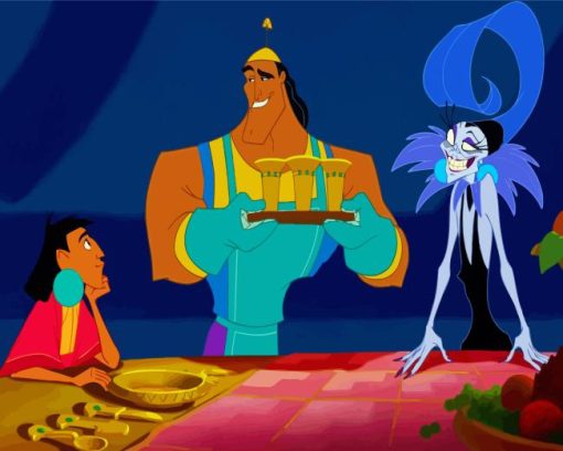 The Emperors New Groove Diamond Painting