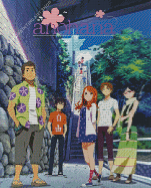 Anohana Diamond Painting