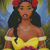 Black Princess Diamond Painting