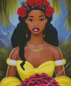Black Princess Diamond Painting