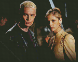 Buffy and Spike Diamond Painting