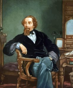 Charles Dickens Diamond Painting