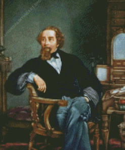 Charles Dickens Diamond Painting