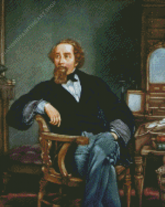 Charles Dickens Diamond Painting
