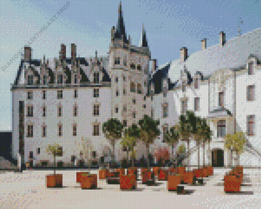 Chateau Des Ducs De Bretagne Diamond Painting