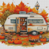 Fall Camper Van Diamond Painting