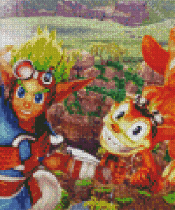 Jak and Daxter Diamond Painting