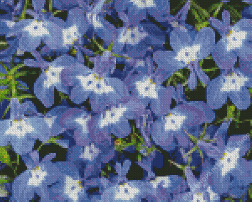 Lobelia Diamond Painting