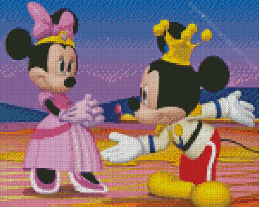 Mickey Mouse Clubhouse Diamond Painting