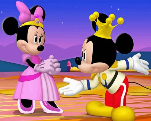 Mickey Mouse Clubhouse Diamond Painting