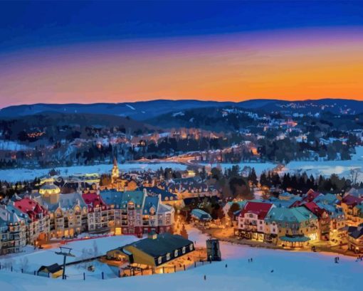 Mont Tremblant Diamond Painting